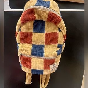 EUC Patchwork BDG Mini Backpack Corduroy